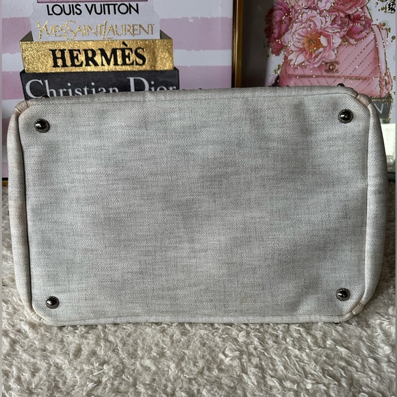 Prada Canapa Bijoux Embellished Denim Tote - Picture 7 of 16